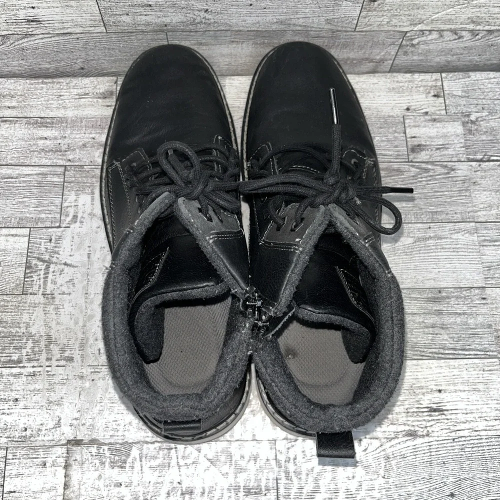 B-52 Bullboxer Chukka Boots Black Leather Casual Boots Men‎ Size 12
